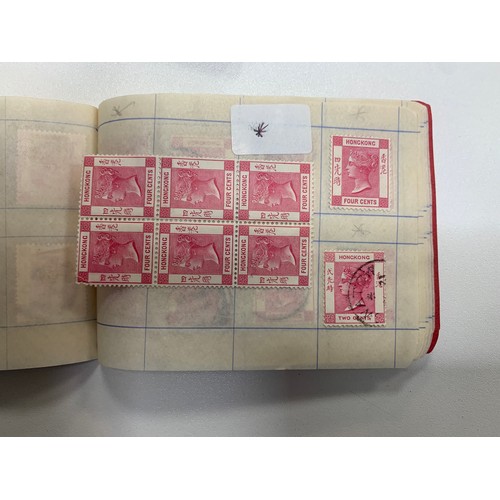 34A - British Commonwealth, early issue collection in 13 small red booklets, including; Barbados, Canada, ... 