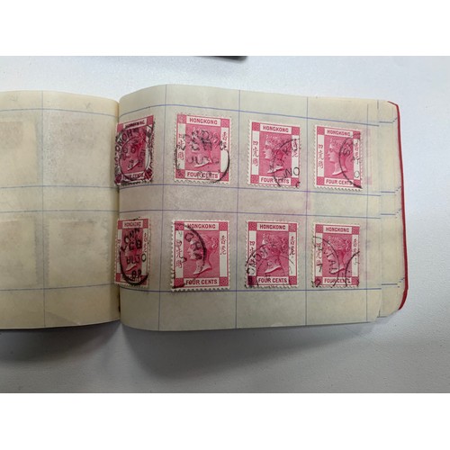 34A - British Commonwealth, early issue collection in 13 small red booklets, including; Barbados, Canada, ... 