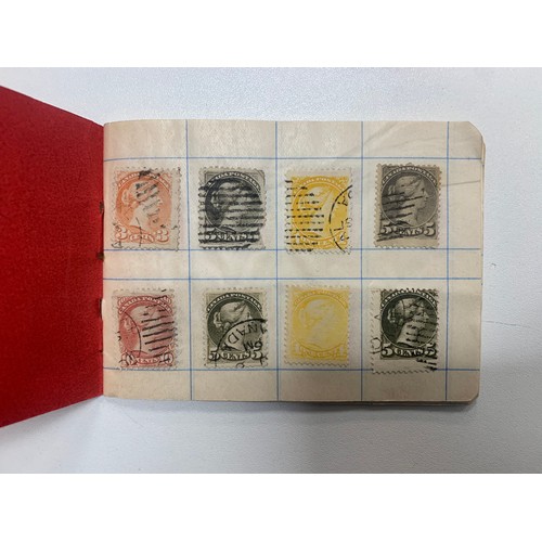 34A - British Commonwealth, early issue collection in 13 small red booklets, including; Barbados, Canada, ... 