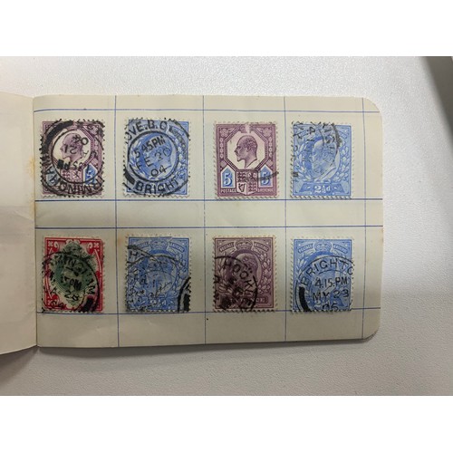 279A - Great Britain, King Edward VII extensively duplicated collection in small red booklets, M & U with m... 