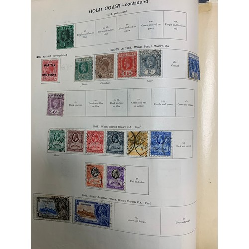 31 - British Commonwealth QV-QEII collection in illustrated The New Ideal Postage Stamp Early, filled thr... 