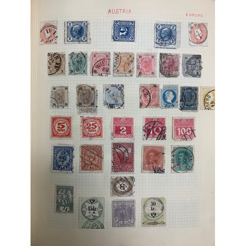 5A - World early to modern A to Z stamp collection in well-filled Senator album, to include; Austria, Bel... 