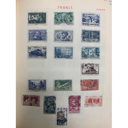 5A - World early to modern A to Z stamp collection in well-filled Senator album, to include; Austria, Bel... 