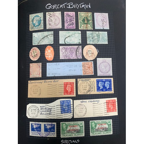 9A - World collection with stamps of Great Britain & British Commonwealth, well-field pages, including, G... 