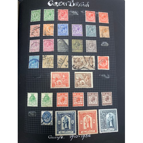 9A - World collection with stamps of Great Britain & British Commonwealth, well-field pages, including, G... 