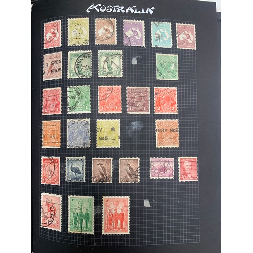 9A - World collection with stamps of Great Britain & British Commonwealth, well-field pages, including, G... 