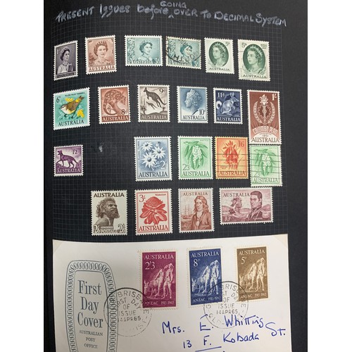 9A - World collection with stamps of Great Britain & British Commonwealth, well-field pages, including, G... 