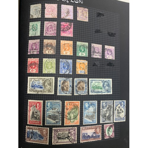 9A - World collection with stamps of Great Britain & British Commonwealth, well-field pages, including, G... 