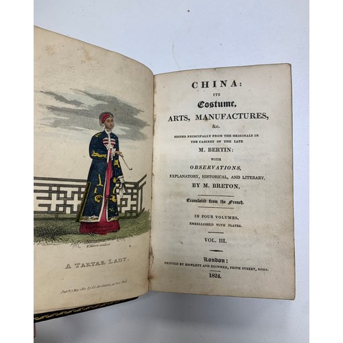 457 - BRETON, M. ‘China: Its Costume, Arts, Manufacturers’ edited by M. Bertin with Observations, explanat... 