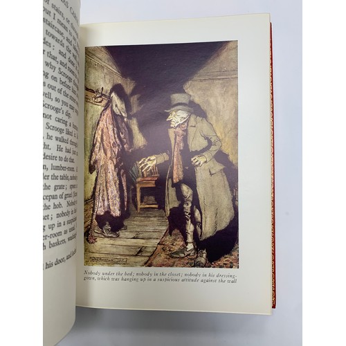 482 - DICKENS, CHARLES / RACKHAM, ARTUR. ‘ A Christmas Carol ‘ by Charles Dickens illustrated by Arthur Ra... 