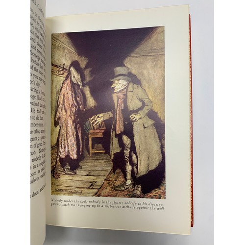 482 - DICKENS, CHARLES / RACKHAM, ARTUR. ‘ A Christmas Carol ‘ by Charles Dickens illustrated by Arthur Ra... 