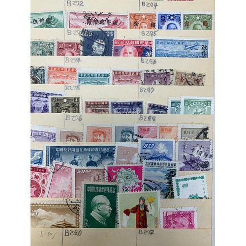 17 - World stamp collection in well-filled layered stockbook, including, New Zealand, Czechoslovakia, Ira... 