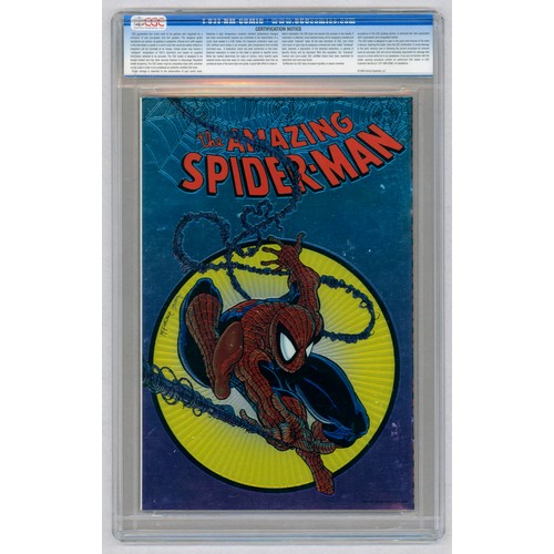 68 - MARVEL COLLECTIBLE CLASSICS: SPIDER-MAN #1 - (Oct 1998, Marvel) - GRADED 9.8 by CGC. Chromium cover,... 