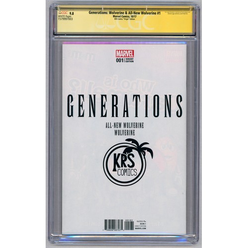 94 - GENERATIONS: WOLVERINE & ALL-NEW WOLVERINE #1 KRS Comics 