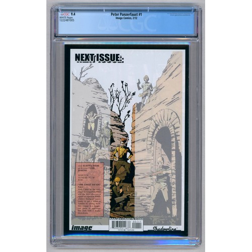 37 - PETER PANZERFAUST #1 – (Feb. 2012 Image) – GRADED 9.4 by CGC – Tyler Jenkins cover and art, Kurtis W... 