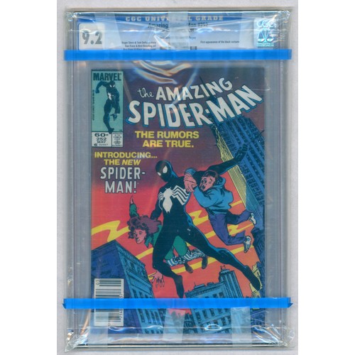 59 - AMAZING SPIDER-MAN #252 – (May. 1984 Marvel Comics) – GRADED 9.2 by CGC – Key Issue: First black Spi... 