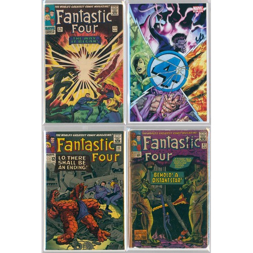 16 - FANTASTIC FOUR comic range to include #37, #43, #53 & #587. Total quantity four. (4)