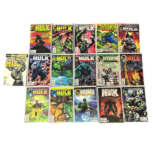 31 - THE INCREDIBLE HULK comics, numbers, 1, 2, 3, 4, 5, 6, 7, 9, 10, 11, 12, 13, 14, 15, 16, 17, 18, 19,... 