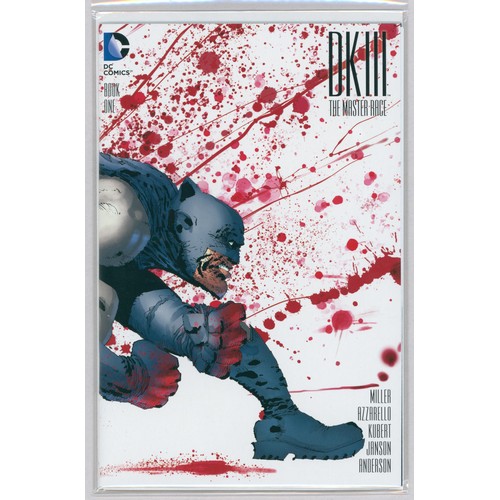 10 - THE DARK KNIGHT III: THE MASTER RACE #1 (Miller Variant Cover) – (Nov 2015, DC) – Frank Miller & And... 