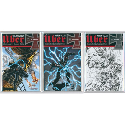 77 - ÜBER (Avatar), three issues with; Issue #1 Blitzkrieg cover edition, #0 Enhanced Breakdown (limited ... 