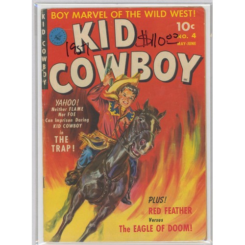 100 - KID COWBOY: BOY MARVEL OF THE WILD WEST! – (Apr, 1951). Boarded.