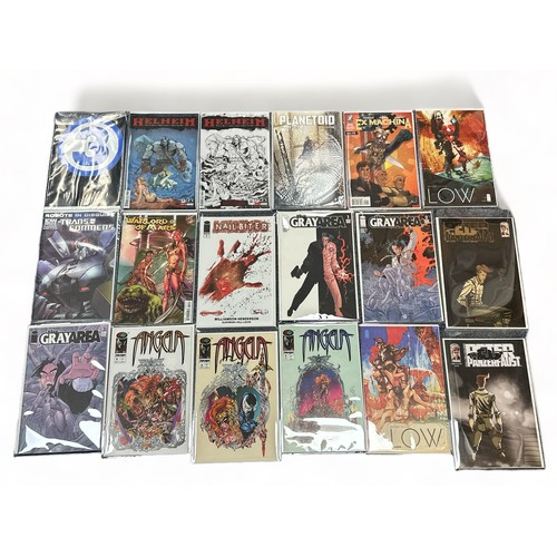 98 - Image Comics etc x 17 with Image Comics Peter Panzerfaust #8, #9, Low #1, #2, Angela #1, #2, #3, Gre... 