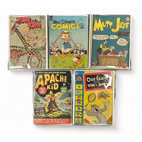 99 - Small range of 1950’s comics to include; Tom-Tom: The Jungle Boy #2, Walt Disney’s Comics and Storie... 