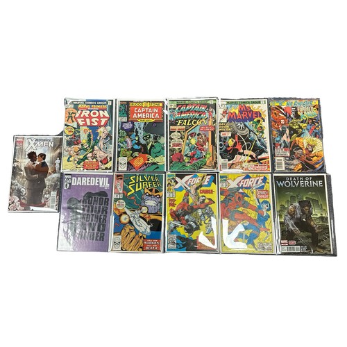 96 - MARVEL, small range of various Marvel titles to include; Captain America #186 & #360, Iron Fist #22,... 