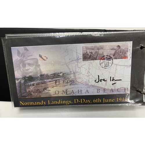 336 - GB FDC Steven Scott Signed 1996 to 2005 (96), in 3 albums with many famous signatures including Dere... 