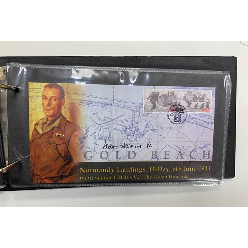 336 - GB FDC Steven Scott Signed 1996 to 2005 (96), in 3 albums with many famous signatures including Dere... 