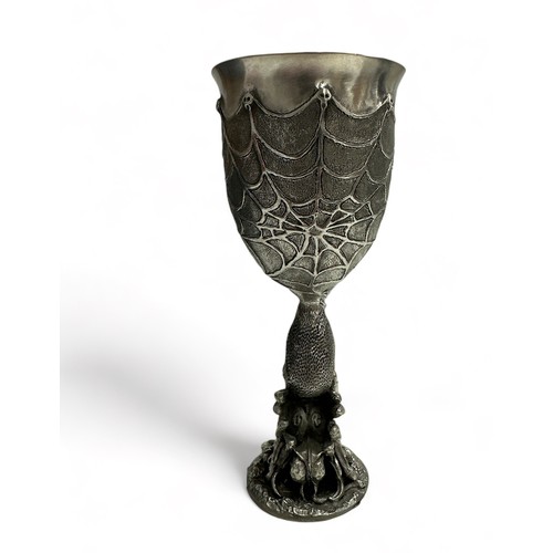 277 - Boxed Royal Selangor Lord of the Rings Pewter Goblet - Shelob