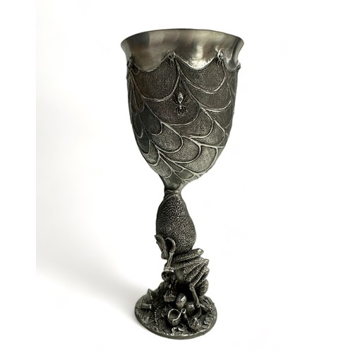 277 - Boxed Royal Selangor Lord of the Rings Pewter Goblet - Shelob