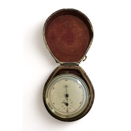 363 - 19th/20th Century J. H. Steward cased stopwatch, enamel face with twist turn to reverse. Face reads ... 