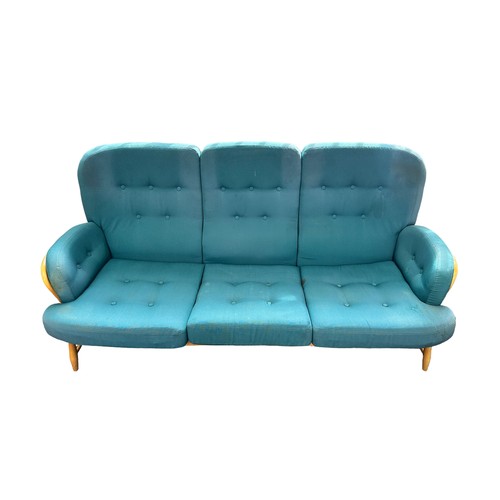 436 - A three piece Ercol lounge suite to include a sofa and two armchairs (3)