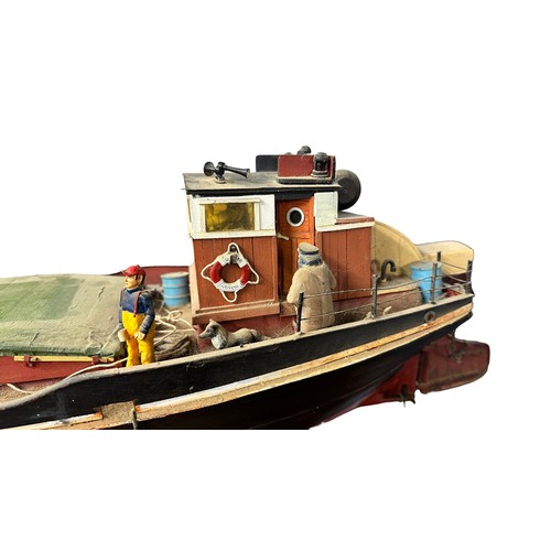 315 - Large scratch built remote control ship of XYLONITE Thames barge, Official No. 145408, 68 ton. Built... 