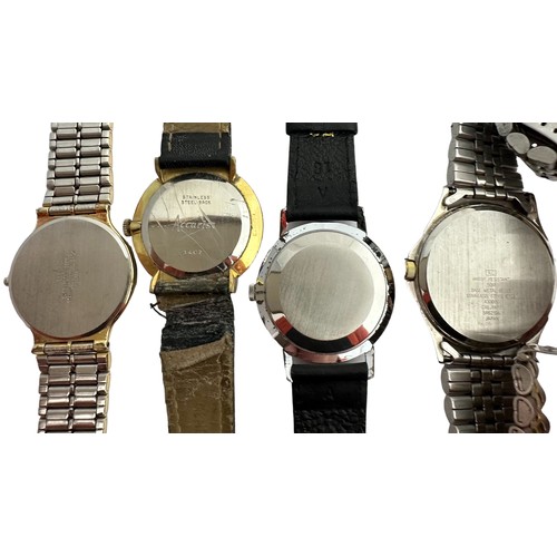 98 - 4 Accurist watches. Includes: a 1960s 1407 21 jewel manual gold plated watch,  a 1970s 21 jewel manu... 