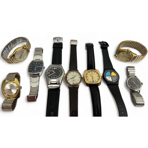 105 - 10 watches - includes watches by Arta, Ingersoll, Fero Feldman, Bulova,  Excalibur, Swiss Emperor, F... 