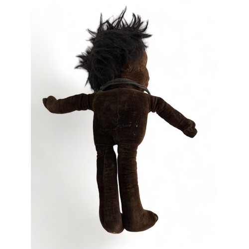 248 - A Chad Valley Man Friday Plush doll, c.1930's.  Label to right foot reads 'Hygenic Toys Made in Engl... 