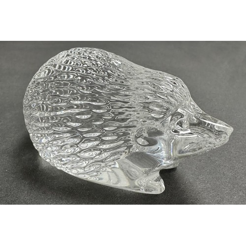 289 - Waterford Crystal Hedgehog