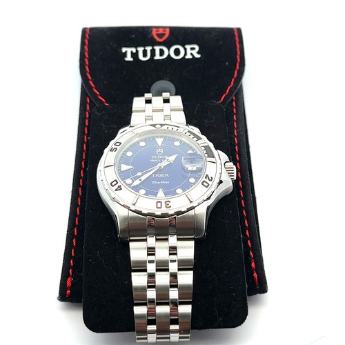 76 - Tudor Hydronaut Prince Date 'Tiger' automatic watch. Model No. 89190, Serial No. 743052. Case diamet... 