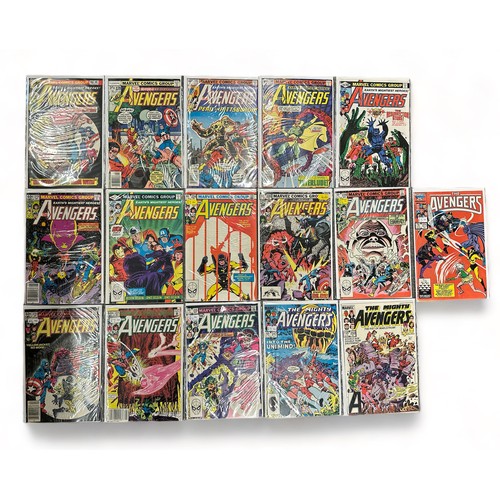 506 - Marvel Comics The Avengers: Nummbers146, 170, 192, 194, 209, 218, 219, 224, 226, 229, 230, 231, 235,... 