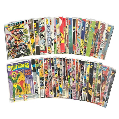 481 - DC Comics The Outsiders 1986/87 Numbers 2 through to 28, 21 missing. Outsiders Special no1 1987. Out... 