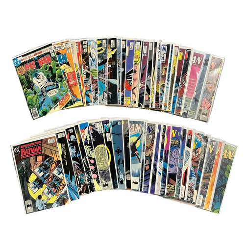 483 - DC Comics Batman Numbers 327 through to 485 several numbers missing in run see photo, 50 in total al... 