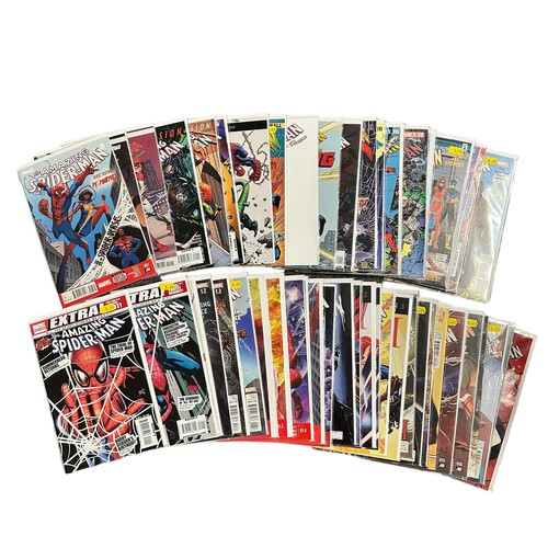 493 - Marvel Comics The Amazing Spider Man: 50 comics featuring Spiderman to include many one off specials... 