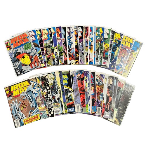 494 - Marvel Comics Iron Man numbers 267 through to 432 many issues missing (46). All comics are Bagged & ... 