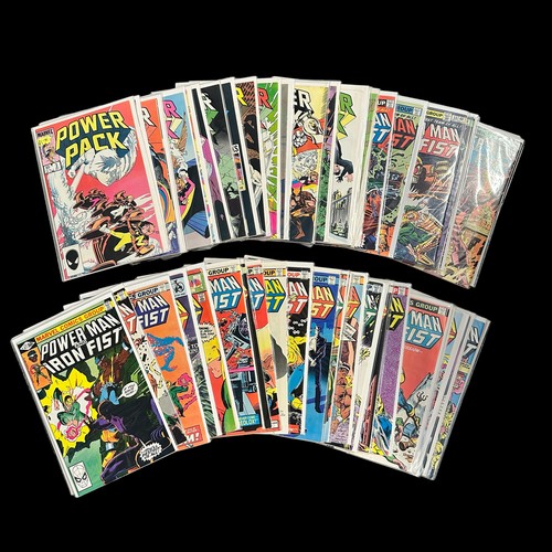 497 - Marvel Comics Power Man and Iron Fist Numbers 51 through to 104, (31) many copies missing in run see... 