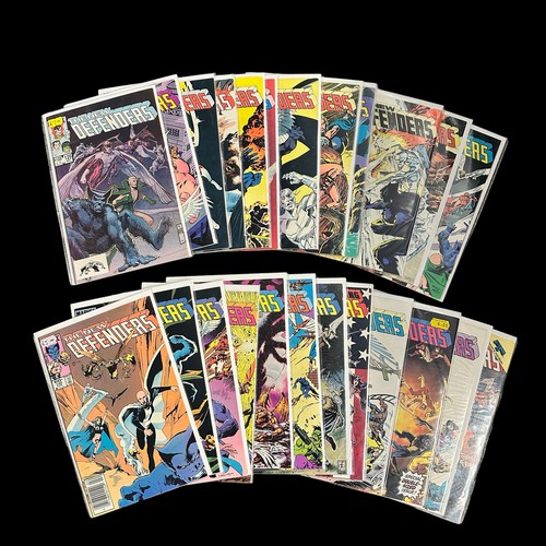 504 - Marvel Comics The New Defenders: Numbers 125 through to 152, Numbers 137,149 missing in run. All com... 