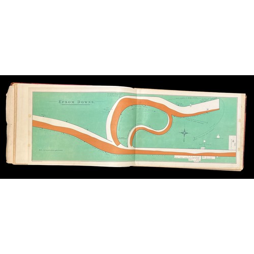 223 - Bayles (F.H.) The Race Courses Atlas of Great Britain and Ireland, published by Henry Faux, London, ... 