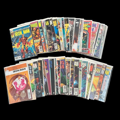 492 - Marvel Comics  The Invincible Iron Man Numbers 1 through to 40 (30) several issues missing in run se... 