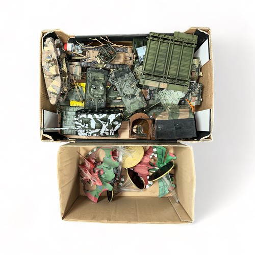 243A - Assortment Of Model Tanks, Warhammer Models and Games Workshop Models (2B). Buyer to collect or arra... 